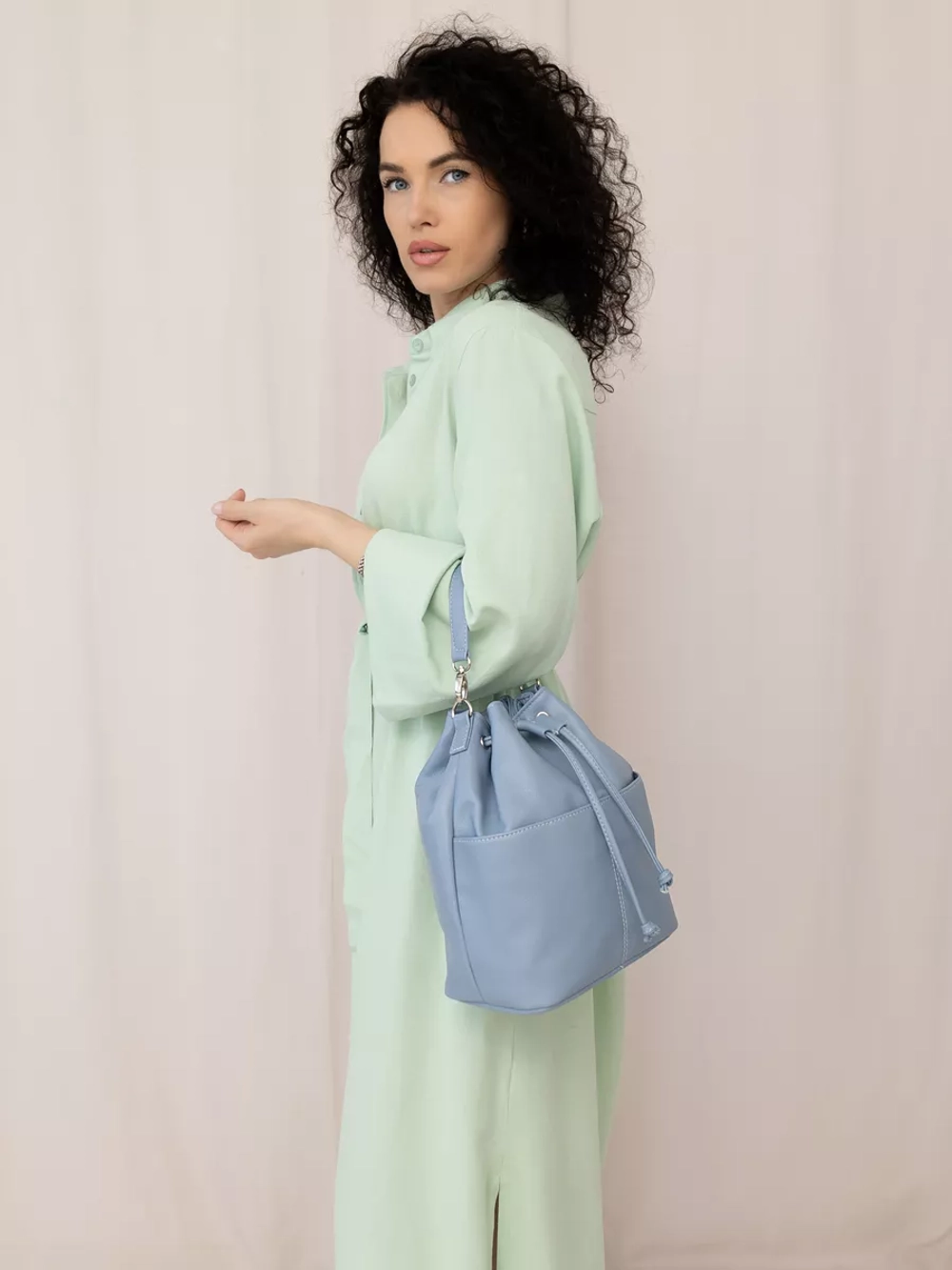 сумка через плечо тоут средняя мешок