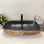 Раковина из речного камня RS-63605 (71*35*16) 0124