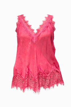 Топ с кружевом