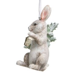 ЕЛОЧНОЕ УКРАШЕНИЕ "КРОЛИК" 5,5Х5Х10 СМ