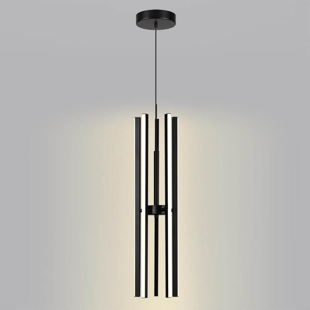 6563/60L LEDIO LN25 234 черный//металл/ Подвесной светильник 4000K LED 60W 220V PARKER