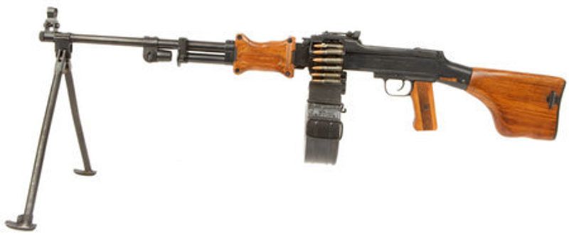 Макет РПД-44 (Ручной Пулемет Дегтярева)