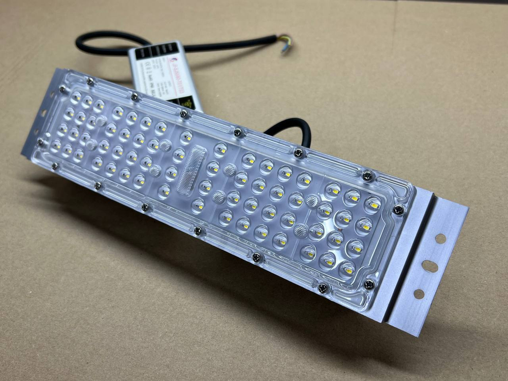 Светодиодный модуль с блоком питания 220в 50Вт 8200Лм 4000К / 5500К IP66, LED
