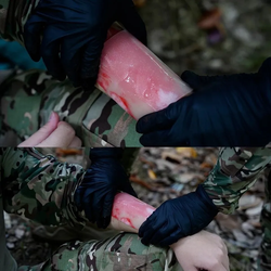 Противоожоговая гидрогелевая повязка на рану Burn Dressing Rhino Rescue 10*10 см
