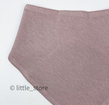 Нагрудник хлопковый "Basic" Какао