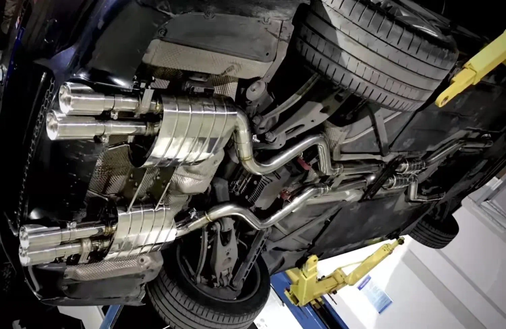 Спортивная выхлопная система с заслонками для BMW M3 E90 E92 E93 4.0 2007-2013 БМВ