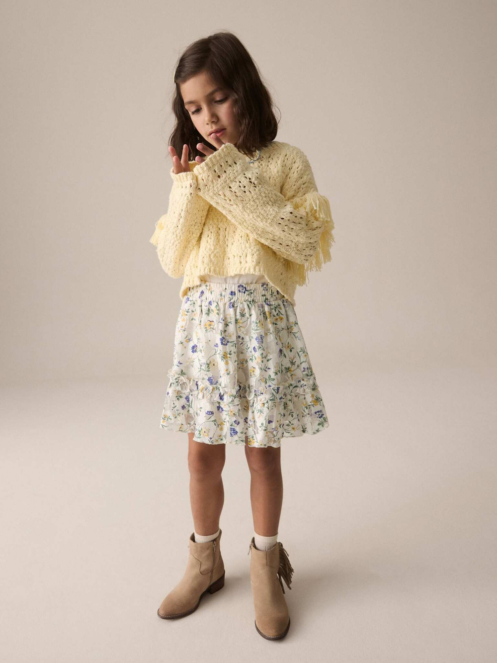 Юбка для девочки Next E61-290, Белый