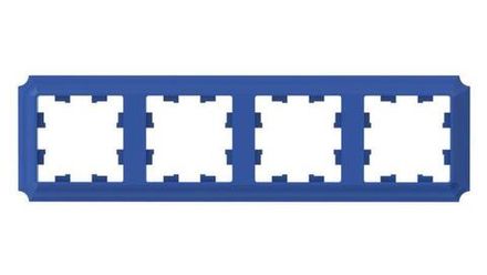 Рамка 4-м AtlasDesign Antique универс. аквамарин SE ATN101104