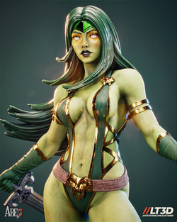 Гамора Стражи Галактики Gamora Guardians of the Galaxy Фигурка
