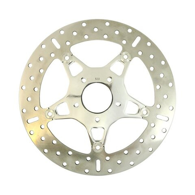 EBC brake rotor. 5-Button Floater front left & right; 300mm OD; 56.3mm ID; 5/16" (8mm)  3.25"; 4.5mm thick