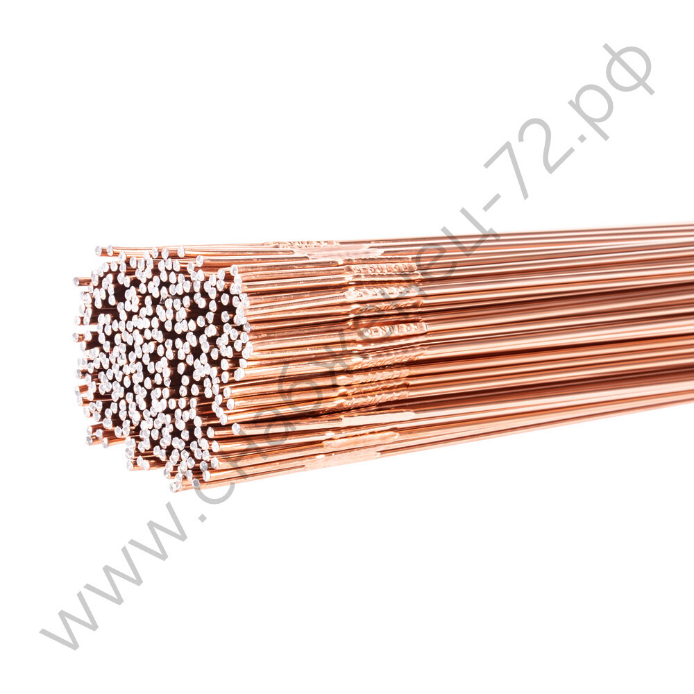 Foxweld Пруток омедненный ER70S-6 (Св08Г2С) д.1,6х1000мм, 5кг (1 пачка, пр-во FoxWeld/КНР)