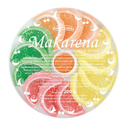 Pomorzanka мармеладные дольки Makarena 200г