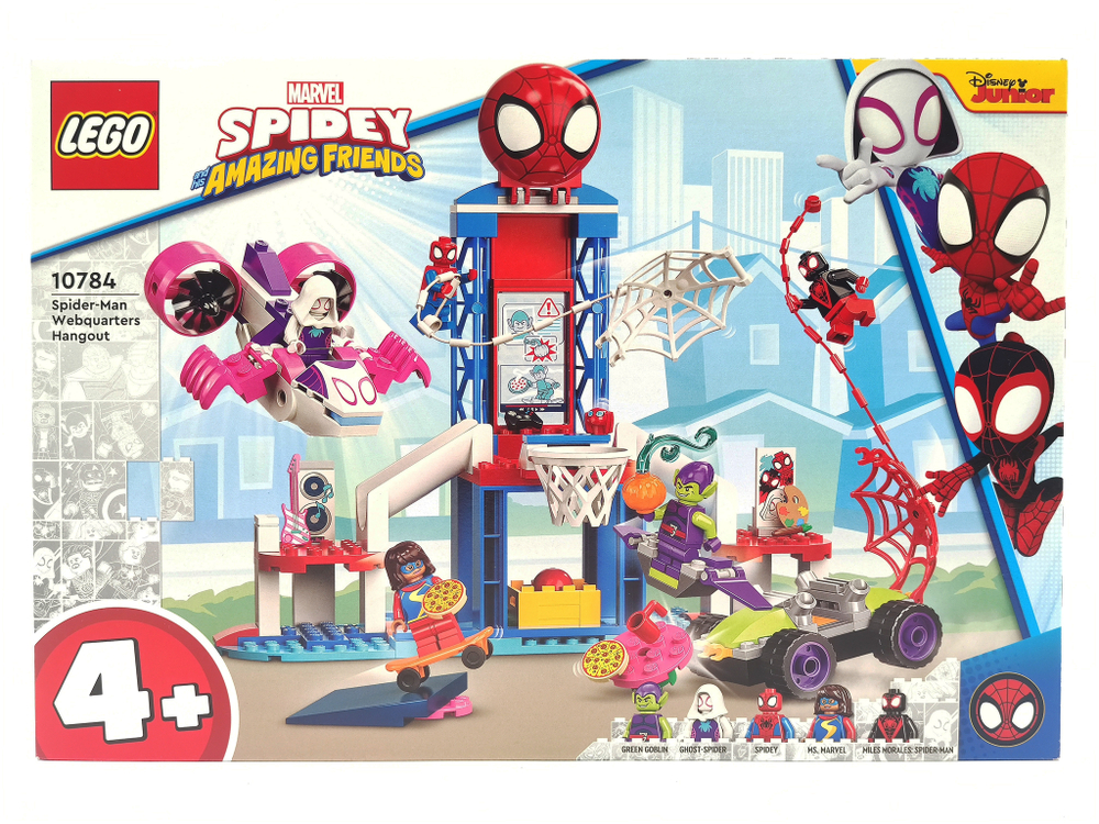 Конструктор LEGO Spidey 10784 Вечеринка в штабе Человека-Паука