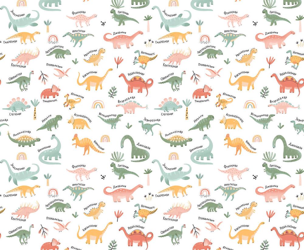 Шовная фреска KIDS-69, 2,7 м (Ширина 4 м)