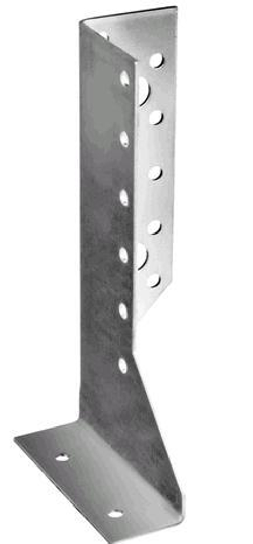 Опора балки правая 25*140*76 оц.