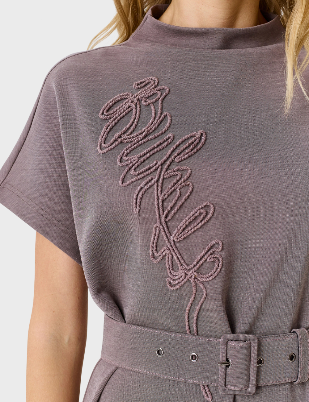 Платье с поясом BULMER