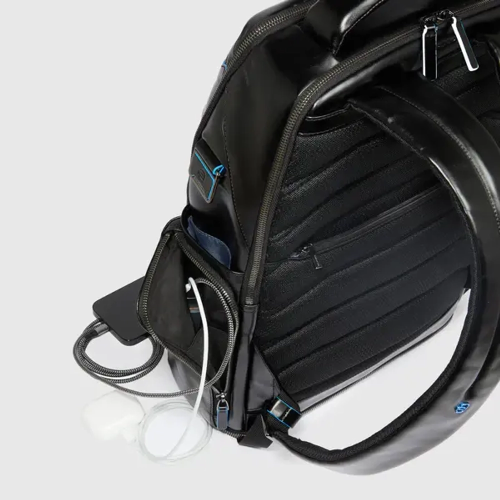 Рюкзак для ноутбука Piquadro Blue Square/Nero