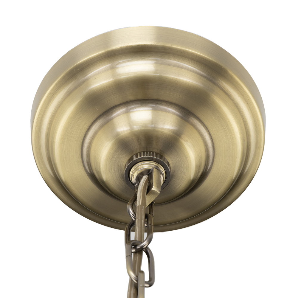 Citilux Ингвар CL334283 Люстра подвесная хрустальная Бронза