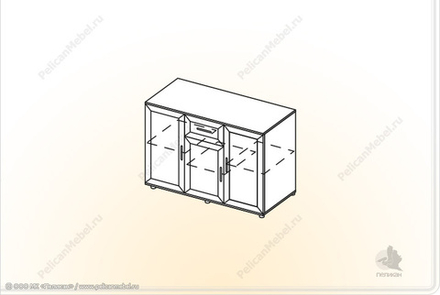 Тумба Каролина ТБ-3