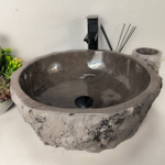 Раковина из мрамора Erozy Grey EM-64973 45*44*16 0887