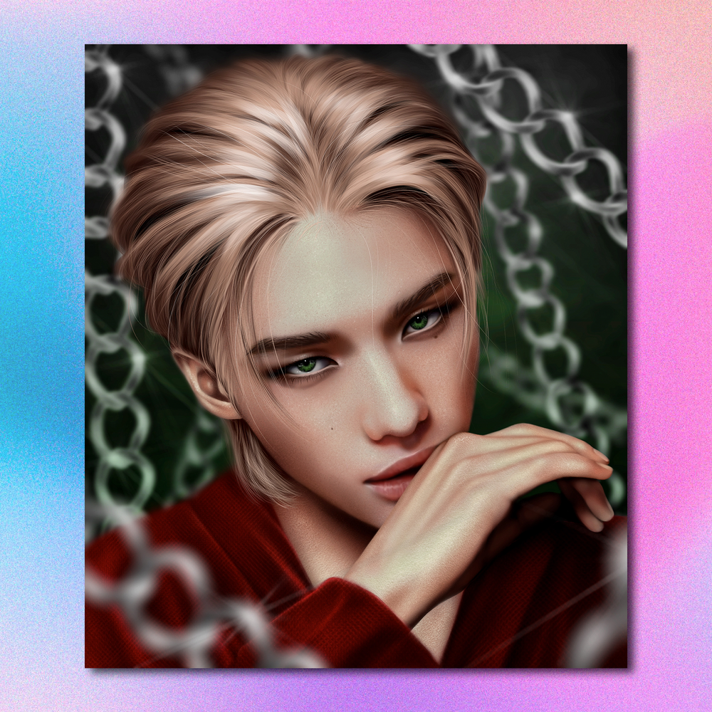 Арт принт / alexstayart / STRAY KIDS / Хёнджин #15