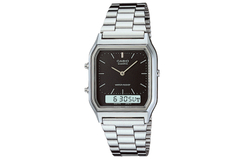 CASIO Men YOUTH Black Watch AQ-230A-1D
