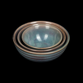 Салатник 6" 150 мм, сине-коричневый «Corone Terra»