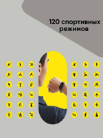 Умный браслет Xiaomi Smart Band 7 46 мм без NFC, черный