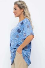 Блуза Тори (джинс) Б13518-20М LT Collection