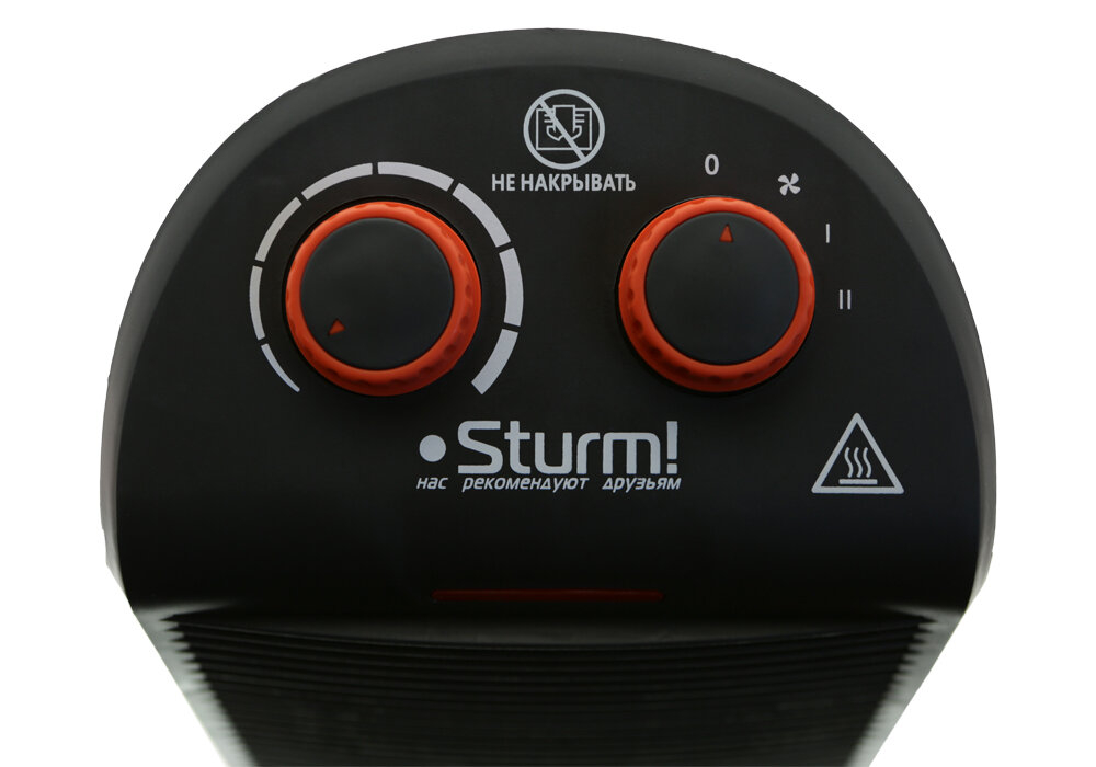 Тепловентилятор STURM FH2001 2000Вт,3реж,рег.термостат,защита от перегрева