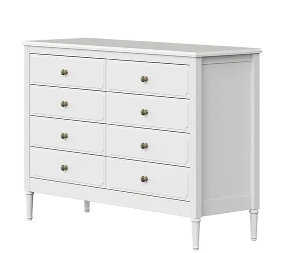 Комод Elit 8 ящиков (белый)