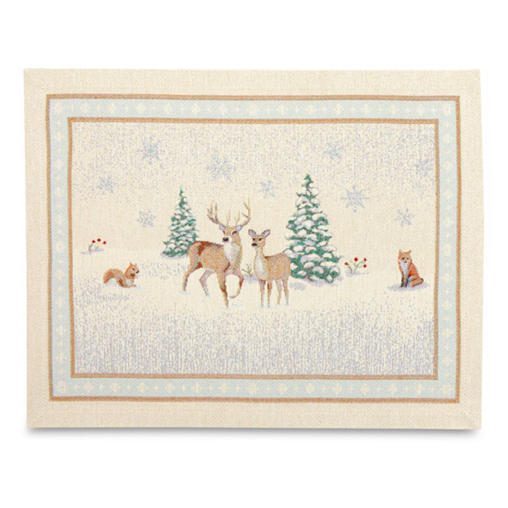 Набор салфеток подстановочных 2шт 40х50см Mix&Match Home Бэмби бежевый