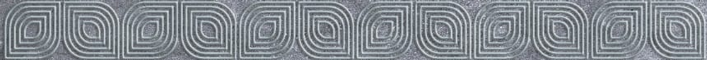 Бордюр настенный Кампанилья 1504-0418 (ст арт 1504-0154) 4x40 серый LB-Ceramics