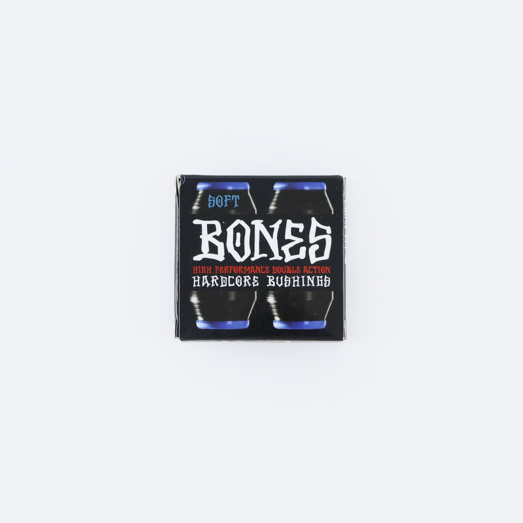 Бушинги Bones Soft Set 81a (blue/black) артикул: - купить в магазине Дайс