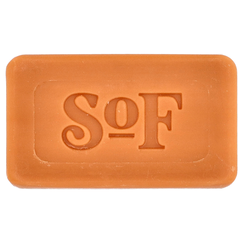 SoF, кусковое мыло тройного помола, с маслом ши, цветком апельсина и медом, 48 г (1,7 унции)
