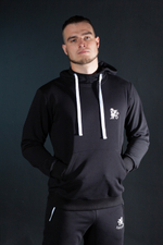 Худи без молнии Варгградъ мужская чёрная "Волколак" без начёса (Сказки тёмной стороны)