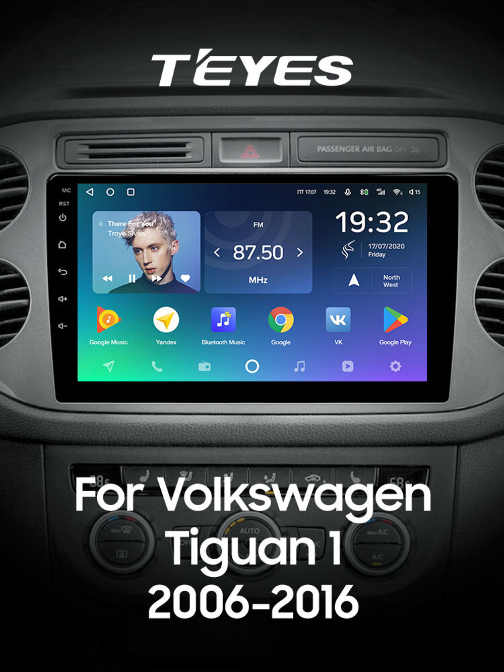 Teyes SPRO Plus 9"для Volkswagen Tiguan 1 2006-2016