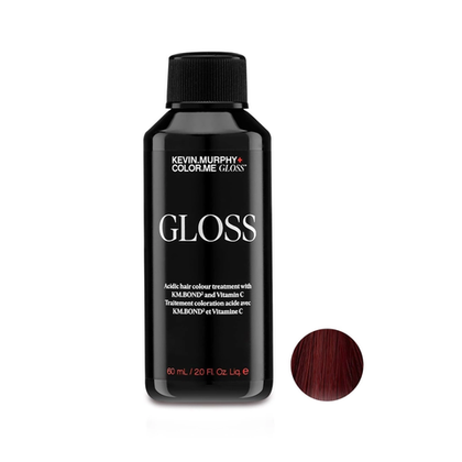 Полуперманентный гелевый краситель c кислым pH Gloss Acidic /Color.Me Gloss  5.5 / 5M LIGHT.BROWN.MAHOGANY, 60 мл