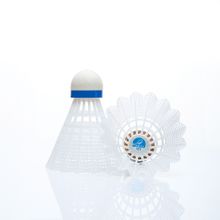 Воланы для бадминтона DOUBLE FISH JINQUE 101w ( нейлон/пробка), 6 шт, белый