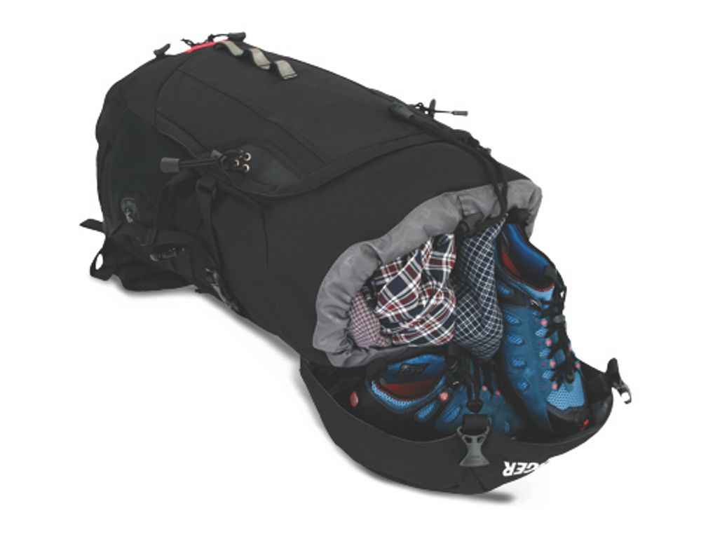 Рюкзак Wenger, черный, 33х25х61 см, 50 л