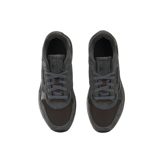 Классические кожаные кроссовки Reebok, Низкие Черные кроссовки