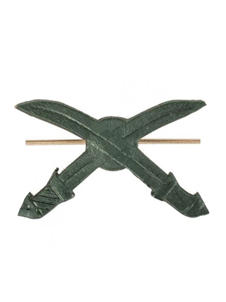 Эмблема петличная Казачьих войск сабли полевая