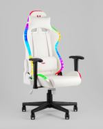 Кресло спортивное TopChairs GMM-080 белый на черной базе