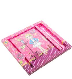 NB-13/1 Блокнот с ручкой «Мисс Блонди»