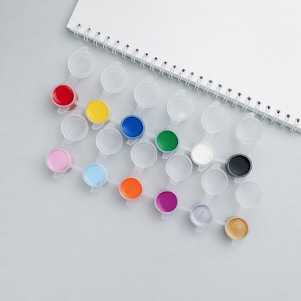 Набор акриловых красок 12 цветов*3мл (арт. K006)