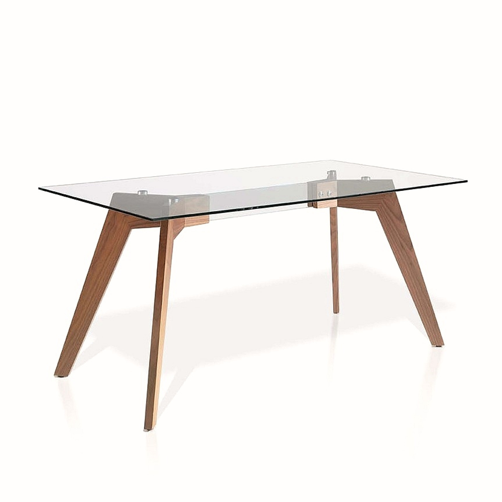 Дизайнерский стол STRIPE GLASS 150