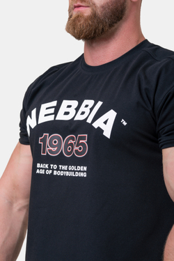Мужская футболка Nebbia Golden Era T-shirt 192 Black