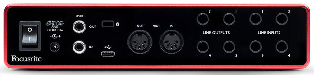Focusrite Scarlett 8i6 3rd Generation