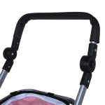 Коляска-трансформер д/кукол 53,5*35,5*63см. 2 колеса вращ, коробка FL9192