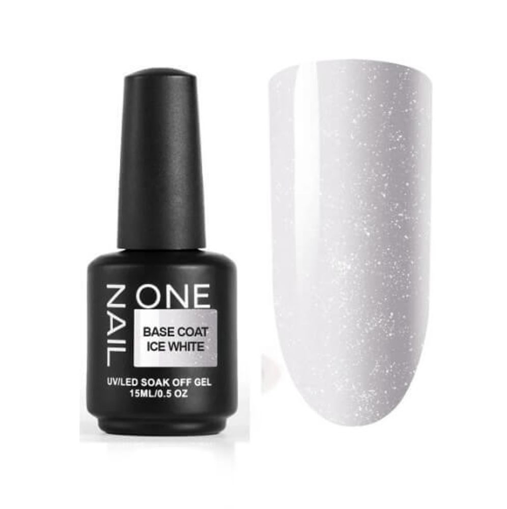 OneNail Base Ice White, 15 мл